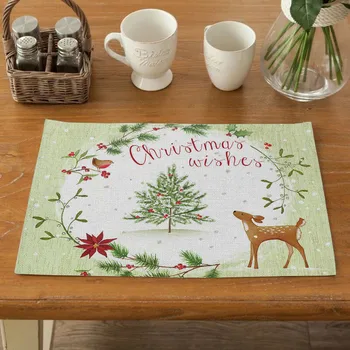 VOGVIGO Christmas Decor For Home Placemat Dinner Table Place Mat Coffee Coaster Dish Placemats Table Napkins For Kitchen
VOGVIGO Christmas Decor For Home Placemat Dinner Table Place Mat Coffee Coaster Dish Placemats Table Napkins For Kitchen
