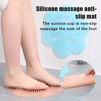 Lazy Bath Massage Pad Silicone Bath Foot Massage Pad Mat Shower Massage Cushion Brush Suction Cup Non-slip Foot Mat M2
Lazy Bath Massage Pad Silicone Bath Foot Massage Pad Mat Shower Massage Cushion Brush Suction Cup Non-slip Foot Mat M2