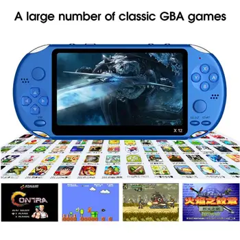PSP X12 8G Retro Handheld Game Console 5" Portable Video Game Player Console kla gamepad for ps4 controller xiaomi xbox one
PSP X12 8G Retro Handheld Game Console 5" Portable Video Game Player Console kla gamepad for ps4 controller xiaomi xbox one