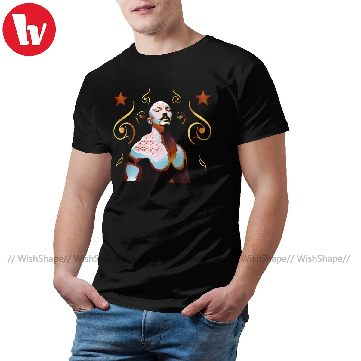 Футболка мужская хлопковая с коротким рукавом 4XL | Мужская одежда