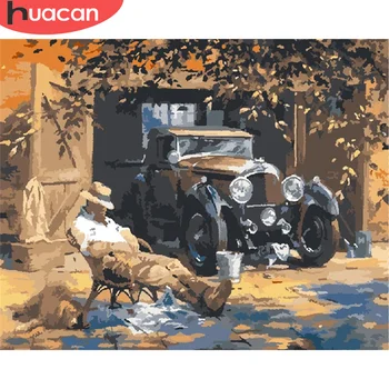 HUACAN Oil Painting By Number House Hand Painted Paintings Gift DIY Pictures By Numbers Tree Kits Drawing On Canvas Home Decor
HUACAN Oil Painting By Number House Hand Painted Paintings Gift DIY Pictures By Numbers Tree Kits Drawing On Canvas Home Decor
