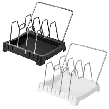 Household Stainless Steel Pot Lid Kitchen Pot Storage Rack Adjustable Shelf Drain Rack Stainless Steel Bracket Kitchen Tools
Household Stainless Steel Pot Lid Kitchen Pot Storage Rack Adjustable Shelf Drain Rack Stainless Steel Bracket Kitchen Tools