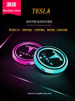 For Tesla Model 3 Model X Model S Water Coaster Decoration/Atmosphere/7-Color LED Lamp
For Tesla Model 3 Model X Model S Water Coaster Decoration/Atmosphere/7-Color LED Lamp