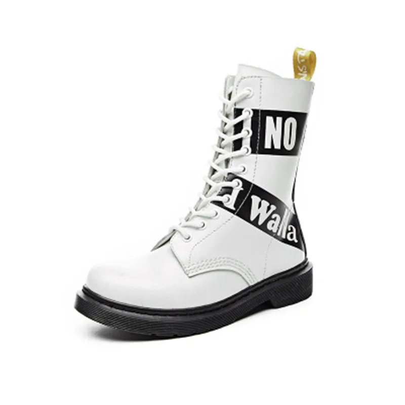 New Autumn/Winter Letters Printing Martin Boots Cross-Tied Vintage Women Shoes leather boots women Street Style Motorcycle Boot
New Autumn/Winter Letters Printing Martin Boots Cross-Tied Vintage Women Shoes leather boots women Street Style Motorcycle Boot