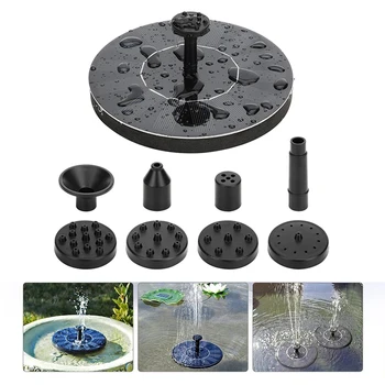 Floating Solar Fountain Garden Water Fountain Pool Pond Decoration Solar Panel Powered Fountain Water Pump Garden Decoration
Floating Solar Fountain Garden Water Fountain Pool Pond Decoration Solar Panel Powered Fountain Water Pump Garden Decoration
