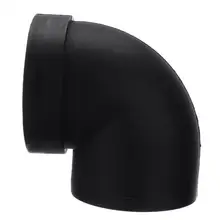 Conector plástico da tomada do cotovelo da tubulação da canalização do ar de 1pc para o acessório 75mm do calefator do estacionamento do ar de webasto eberspaecher(China)