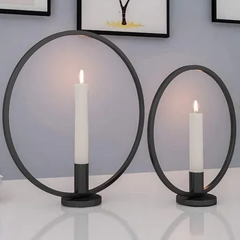 Set of 2 Round Candle Holder Metal Candlestick Holders for Living Room, Bathroom Decorations, Table Decorations
Set of 2 Round Candle Holder Metal Candlestick Holders for Living Room, Bathroom Decorations, Table Decorations