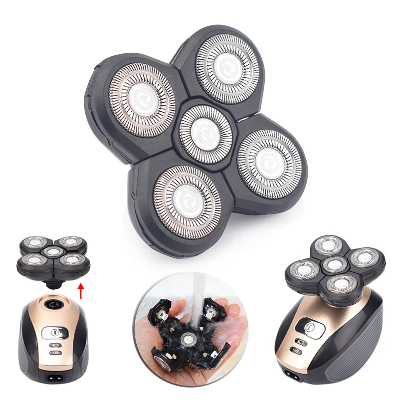 1PC Replacement Shaver Head Men Electric Shaver Accessories 5 Cutter Spare Razor Blades Intelligent Floating Extra Head
1PC Replacement Shaver Head Men Electric Shaver Accessories 5 Cutter Spare Razor Blades Intelligent Floating Extra Head