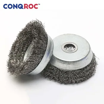 5 Pieces 85mm Stainless Steel Wire Wheel Cup Brush M16 Hole Angle Grinder Grinding Rust Remover
5 Pieces 85mm Stainless Steel Wire Wheel Cup Brush M16 Hole Angle Grinder Grinding Rust Remover