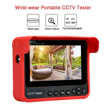 Wrist-wear camera tester Portable CCTV Tester V70 Zoom in& Zoom out Multiple Interface TVI/ CVI/ AHD/ 8MP CamTester Monitor
Wrist-wear camera tester Portable CCTV Tester V70 Zoom in& Zoom out Multiple Interface TVI/ CVI/ AHD/ 8MP CamTester Monitor