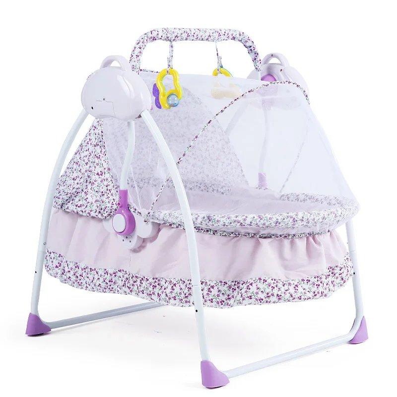 835 Infant Bed Cradle Electric Intelligent Automatic Foldable Baby Infant Bassinet Newborns with Mosquito Net Cradle
835 Infant Bed Cradle Electric Intelligent Automatic Foldable Baby Infant Bassinet Newborns with Mosquito Net Cradle