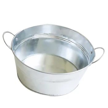 1Pc Iron Bucket Gardening Nordic Gerden Vintage Pot Plant Antique Silver Bucket
1Pc Iron Bucket Gardening Nordic Gerden Vintage Pot Plant Antique Silver Bucket