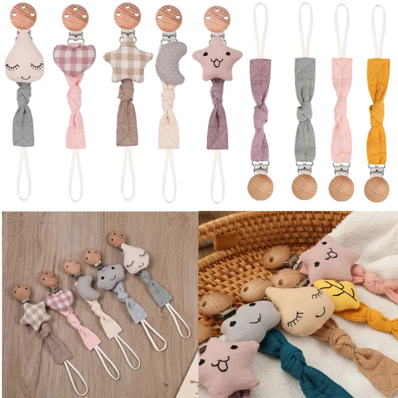 Cotton Baby Pacifier Clip Chain Cartoon Wooden Pacifier Clip DIY Soother Holder Pacifier Chain Nipple Clip Baby Feeding Supply
Cotton Baby Pacifier Clip Chain Cartoon Wooden Pacifier Clip DIY Soother Holder Pacifier Chain Nipple Clip Baby Feeding Supply