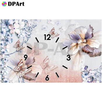 Diamond Painting Full Square/Round Drill Butterfly Flower with Clock 5D Daimond Embroidery Cross Stitch Painting Picture M1473
Diamond Painting Full Square/Round Drill Butterfly Flower with Clock 5D Daimond Embroidery Cross Stitch Painting Picture M1473