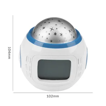 Portable USB Clock Colorful Starry Star Glowing Light LED Digital Alarm Clock Room Calendar Thermometer
Portable USB Clock Colorful Starry Star Glowing Light LED Digital Alarm Clock Room Calendar Thermometer