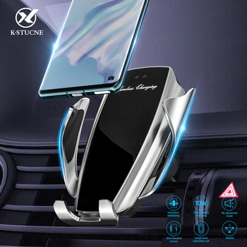 Car Wireless Charger For iPhone XS Max XR X 8 Samsung S9 S8 S10 Automatic Infrared Sensor Qi 10W Fast Charging Car Phone Holder
Car Wireless Charger For iPhone XS Max XR X 8 Samsung S9 S8 S10 Automatic Infrared Sensor Qi 10W Fast Charging Car Phone Holder