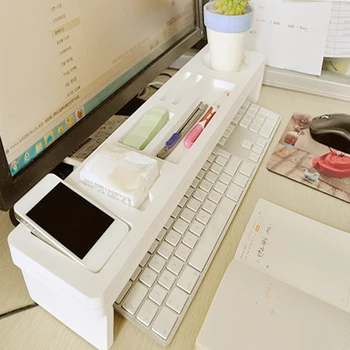 Creative Multi-function Computer Desk Accessories Wooden Desk Storage Organiser Keyboard Commodity Shelf
Creative Multi-function Computer Desk Accessories Wooden Desk Storage Organiser Keyboard Commodity Shelf