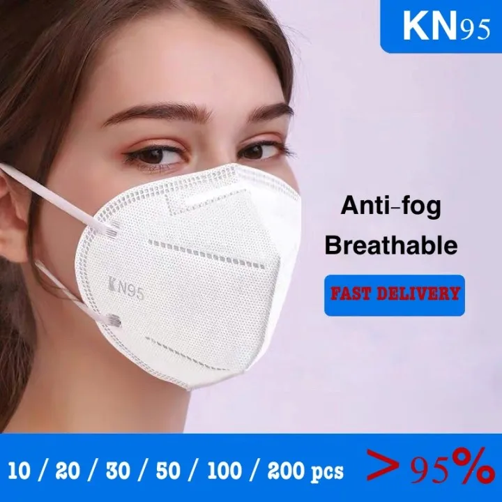 KN95 Dustproof Disposable Masks 95% Filtration Features Breathable Face Masks Anti-fog Protective Mouth Mask N95 Respirator
KN95 Dustproof Disposable Masks 95% Filtration Features Breathable Face Masks Anti-fog Protective Mouth Mask N95 Respirator