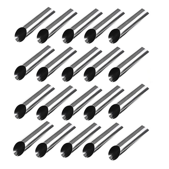 20PCS Tube Cone Roller Mold Stainless Steel Spiral Croissant Mold Pastry Cream Croissant Bread Mold Baking Tool
20PCS Tube Cone Roller Mold Stainless Steel Spiral Croissant Mold Pastry Cream Croissant Bread Mold Baking Tool