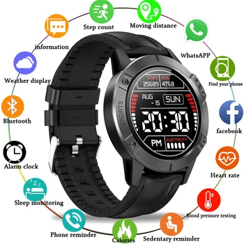 LIGE Sport Smart Watches Men Women Heart rate Blood pressure Monitor Pedometer Waterproof Activity Fitness Band Watch Smartwatch
LIGE Sport Smart Watches Men Women Heart rate Blood pressure Monitor Pedometer Waterproof Activity Fitness Band Watch Smartwatch