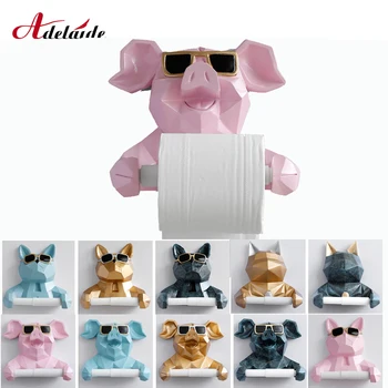 Creative Animal Head Statue Figurine Hanging Tissue Holder Toilet Washroom Wall Home Decor Roll Paper Tissue Box Holder
Creative Animal Head Statue Figurine Hanging Tissue Holder Toilet Washroom Wall Home Decor Roll Paper Tissue Box Holder