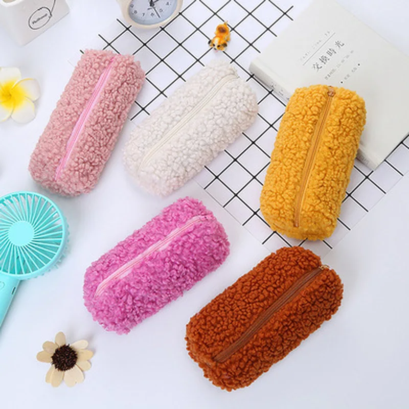 Plush Pencil Case Student Stationery Korean Bag Creative Kawaii Pencil Bag Novelty Cute Pencil Pouch Pen Case Student Supplies
Plush Pencil Case Student Stationery Korean Bag Creative Kawaii Pencil Bag Novelty Cute Pencil Pouch Pen Case Student Supplies
