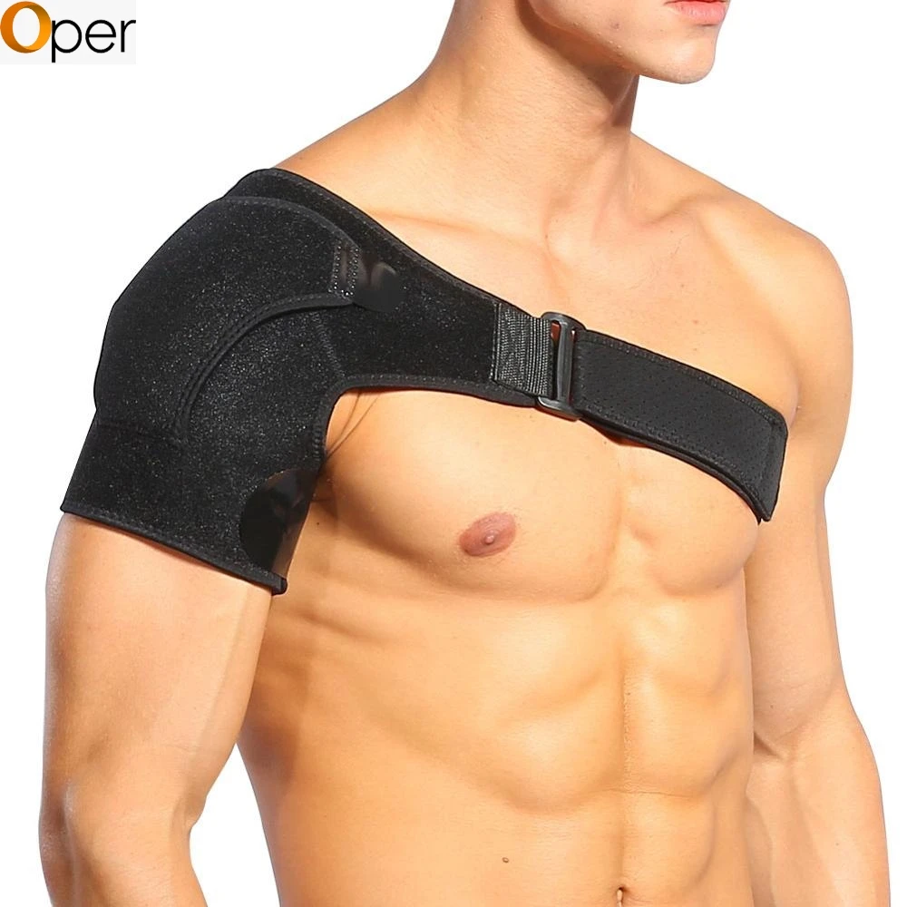 Adjustable Shoulder Support Brace with Pressure Pad Breathable Shoulder Guard Strap Wrap for Rotator Cuff Joint Pain Fractures
Adjustable Shoulder Support Brace with Pressure Pad Breathable Shoulder Guard Strap Wrap for Rotator Cuff Joint Pain Fractures