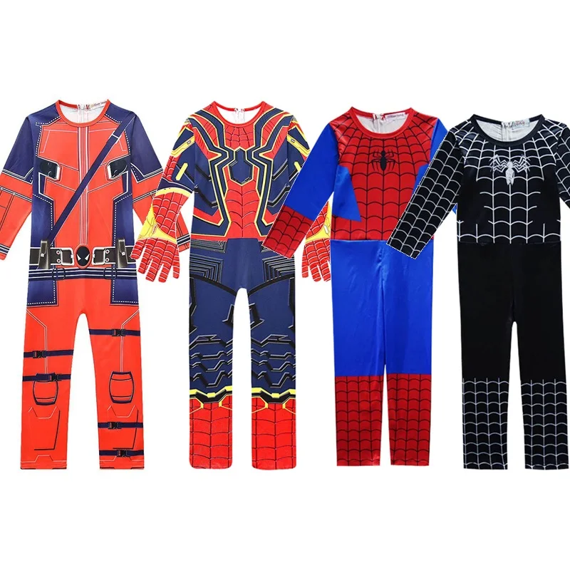 VOGUEON Children 3D Print Cartoon Jumpsuit Boys Girls Spiderman Batman Flash Deadpool Romper Set Kids Halloween Cosplay Costume
VOGUEON Children 3D Print Cartoon Jumpsuit Boys Girls Spiderman Batman Flash Deadpool Romper Set Kids Halloween Cosplay Costume