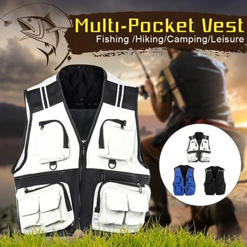 Quick Dry Fishing Vest Multi Pocket Breathable Fish Vest Photography Hunting Outdoor Sport Survival Safety Mesh Waistcoat
Quick Dry Fishing Vest Multi Pocket Breathable Fish Vest Photography Hunting Outdoor Sport Survival Safety Mesh Waistcoat