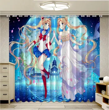 Anime Sailor Moon 2 Panels/Set Window Curtains Japan Anime Blockout Photo Curtain Print Fabric Window
Anime Sailor Moon 2 Panels/Set Window Curtains Japan Anime Blockout Photo Curtain Print Fabric Window