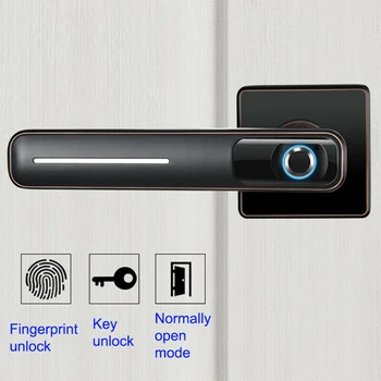 Smart Electronic With Keys Stainless Steel Sensitive Office Door Security Fingerprint Lock Semiconductor Durable Biometric Home
Smart Electronic With Keys Stainless Steel Sensitive Office Door Security Fingerprint Lock Semiconductor Durable Biometric Home