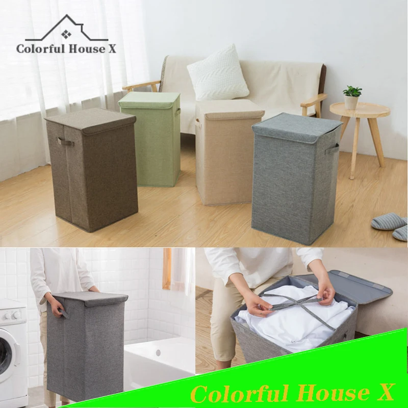 Washable Cotton And Linen Portable Storage Box Large Capacity Foldable Laundry Storage Basket Kitchen Bathroom Clothes Sorting
Washable Cotton And Linen Portable Storage Box Large Capacity Foldable Laundry Storage Basket Kitchen Bathroom Clothes Sorting