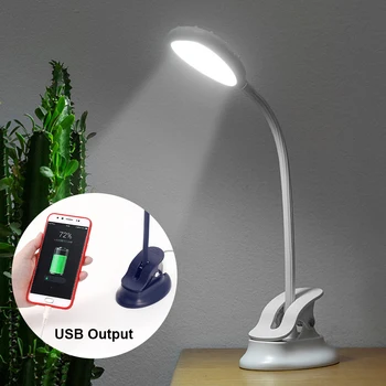USB Power Output Led Desk Lamp Clip & Stand Touch Dimmer Study Light Gooseneck 18650 1200mAh Rechargeable Light Table Lamp
USB Power Output Led Desk Lamp Clip & Stand Touch Dimmer Study Light Gooseneck 18650 1200mAh Rechargeable Light Table Lamp