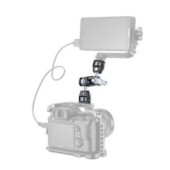 UURig R062 Double Ballhead Mount 1/4" Magic Arm + Arri Locating Pin Monitor Mount Bracket for Gimbal Camera Cage BMPCC 4K 6K
UURig R062 Double Ballhead Mount 1/4" Magic Arm + Arri Locating Pin Monitor Mount Bracket for Gimbal Camera Cage BMPCC 4K 6K