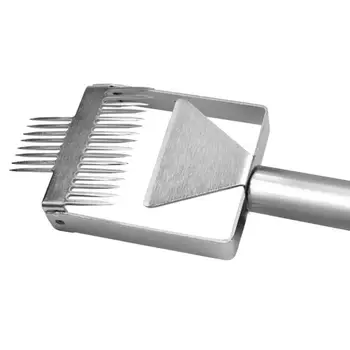 Brand Multifunctional Stainless Steel Double Needle Beekeeping Tools Suitable for Uncapping Forks Honey Honeycomb Scraper
Brand Multifunctional Stainless Steel Double Needle Beekeeping Tools Suitable for Uncapping Forks Honey Honeycomb Scraper