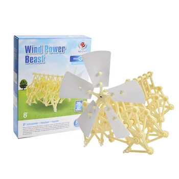 Wind Power Bionic Beast Animal Technology DIY Children Toy Handmade Robot Wind Power Mechanical Beast Assembled Model
Wind Power Bionic Beast Animal Technology DIY Children Toy Handmade Robot Wind Power Mechanical Beast Assembled Model