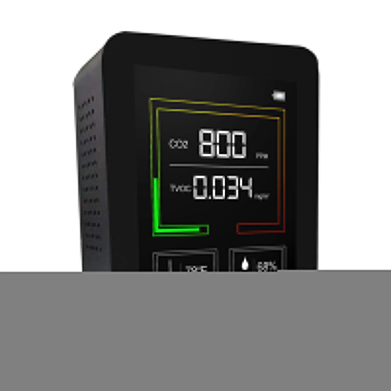 Монитор качества воздуха, цифровой измеритель качества воздуха с ЖК дисплеем, 2,5 дюйма, для измерения Co2/влажности/температуры
Монитор качества воздуха, цифровой измеритель качества воздуха с ЖК дисплеем, 2,5 дюйма, для измерения Co2/влажности/температуры