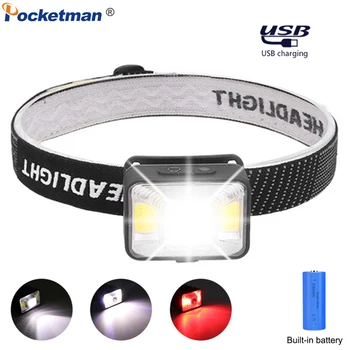 Portable LED Headlamp with Built-in Battery Red Light White Light Headlight USB Rechargeable Head Light Waterproof Head Lamp New
Portable LED Headlamp with Built-in Battery Red Light White Light Headlight USB Rechargeable Head Light Waterproof Head Lamp New