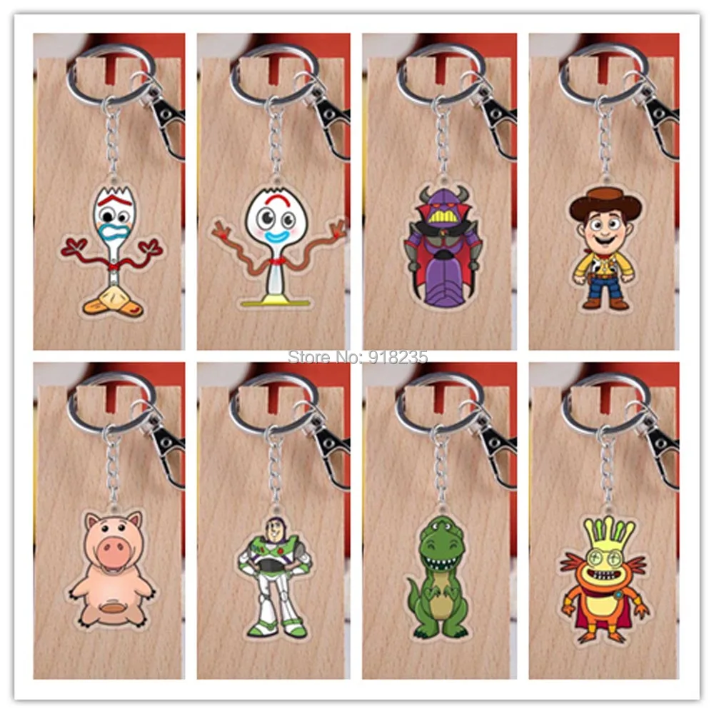 20/Lot 15 Styles Toy Story Alien Bunny Buzz Lightyear Ducky Forky Jessie Acrylic Pendant Keychain For Kids
20/Lot 15 Styles Toy Story Alien Bunny Buzz Lightyear Ducky Forky Jessie Acrylic Pendant Keychain For Kids