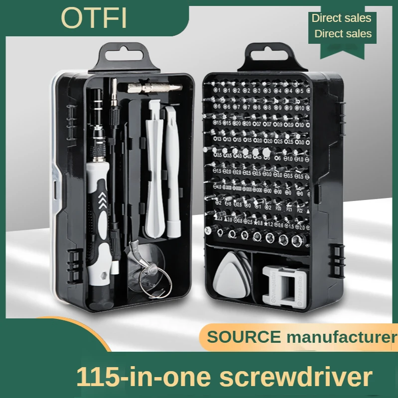 Multi Screwdriver Set With 115 Precision Bit 115/122 in 1Hand Tool Screwdrivers For Computer PC Mobile Phone Repair Tools
Multi Screwdriver Set With 115 Precision Bit 115/122 in 1Hand Tool Screwdrivers For Computer PC Mobile Phone Repair Tools