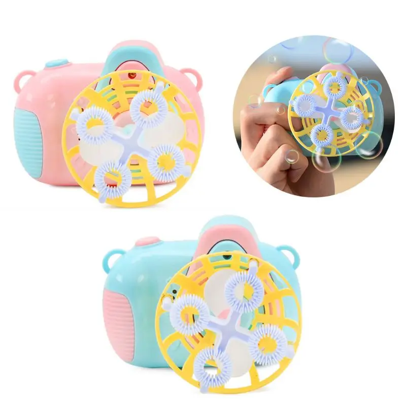 Electric Bubble Machine Camera Shape Bubble Blowing Maker with Light Music Toys X5XE
Electric Bubble Machine Camera Shape Bubble Blowing Maker with Light Music Toys X5XE