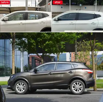 ABS Chrome Window Visor Vent Shades Sun Rain Guard accessories for NISSAN X-TRAIL QASHQAI MURANO Y62 2014-2018 2019 car styling
ABS Chrome Window Visor Vent Shades Sun Rain Guard accessories for NISSAN X-TRAIL QASHQAI MURANO Y62 2014-2018 2019 car styling