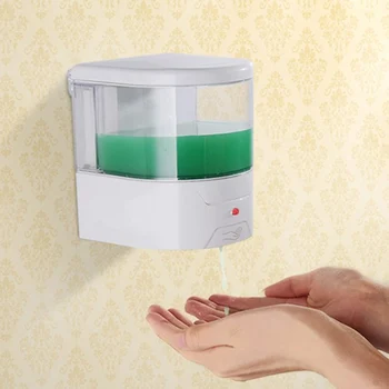 Wall-Mount Soap Dispenser Infrared Smart Sensor Automatic Hotel Bathroom Toilet For Bathrooms, Kitchens, Kindergartens, Offices
Wall-Mount Soap Dispenser Infrared Smart Sensor Automatic Hotel Bathroom Toilet For Bathrooms, Kitchens, Kindergartens, Offices