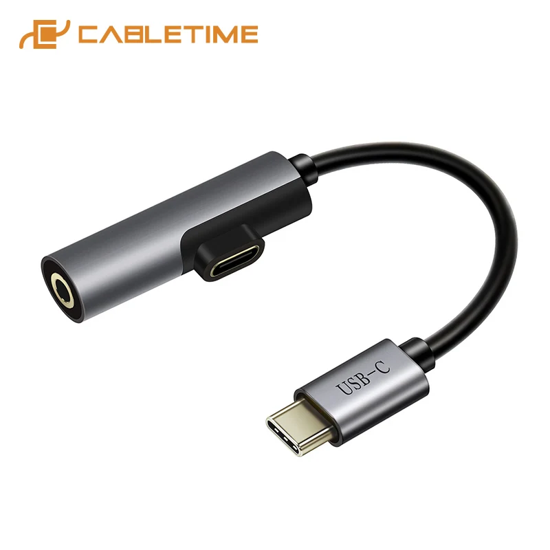 CABLETIME USB C to 3.5mm Aux Female USB Cable Type C to 3.5mm Aux 2 in 1 USB C Headphone Adapter for huawei P20 Samsung xiaomi
CABLETIME USB C to 3.5mm Aux Female USB Cable Type C to 3.5mm Aux 2 in 1 USB C Headphone Adapter for huawei P20 Samsung xiaomi