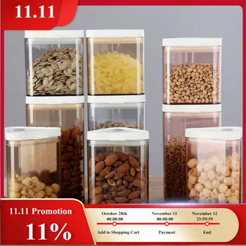 Plastic Containers for Foods Storage Transparent Triangle Sealed Cans Rice Flour Noodle Container Kitchen Refrigerator Organizer
Plastic Containers for Foods Storage Transparent Triangle Sealed Cans Rice Flour Noodle Container Kitchen Refrigerator Organizer