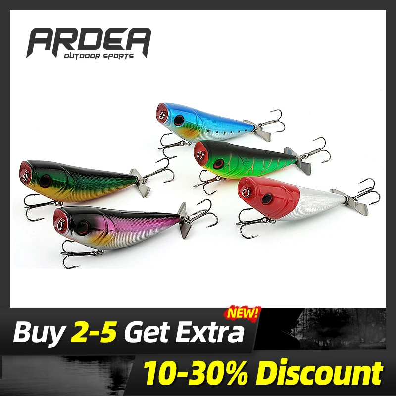 Ardea artificial simulation propeller bait 100mm 27g floating fishing hard hook 3D eyes | Спорт и развлечения