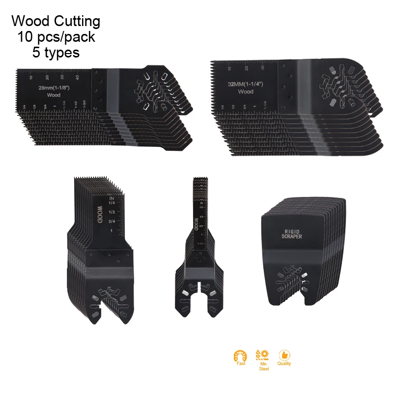 Oscillating Multi Tool Saw Blades Wood Cutter&Scraper 10pcs set Renovator Accessory for Milwaukee Makita Hilti Fein Bosch Ridgid
Oscillating Multi Tool Saw Blades Wood Cutter&Scraper 10pcs set Renovator Accessory for Milwaukee Makita Hilti Fein Bosch Ridgid