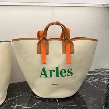 Canvas with Leather Large-capacity Casual Totes 2020 New Casual Shoulder Bag Female Fashion Bucket Bags Women Purse and Handbags
Canvas with Leather Large-capacity Casual Totes 2020 New Casual Shoulder Bag Female Fashion Bucket Bags Women Purse and Handbags