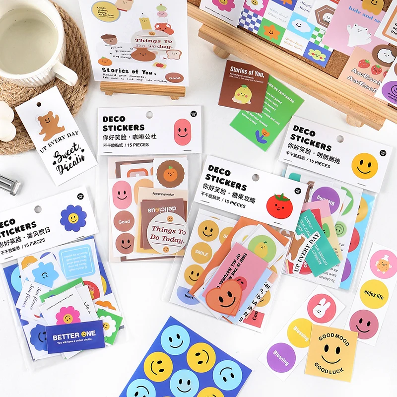Cute Cartoon Smiley Sticker Student Student Diy Hand Account Sealing Sticker Girl Decoration Material And Paper Phone Sticker
Cute Cartoon Smiley Sticker Student Student Diy Hand Account Sealing Sticker Girl Decoration Material And Paper Phone Sticker