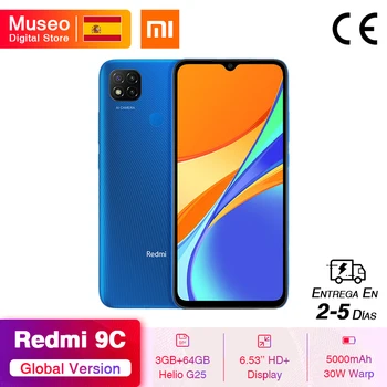 Global Version Xiaomi Redmi 9C Smartphone 6.53” HD Display Helio G25 Octa Core 5000mAh Battery 13MP AI triple Camera
Global Version Xiaomi Redmi 9C Smartphone 6.53” HD Display Helio G25 Octa Core 5000mAh Battery 13MP AI triple Camera